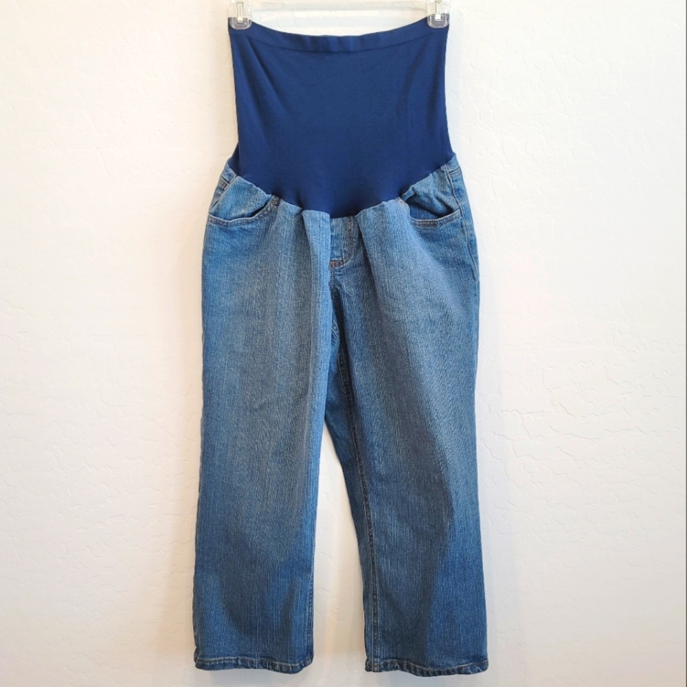 💕 Motherhood Maternity Denim Jeans Women's Size Large Maternity